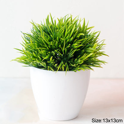 Artificial Bonsai Small Tree Pot Fake Plant, Flowers for Home Room Table Decor, Garden, and Hotel Decoration