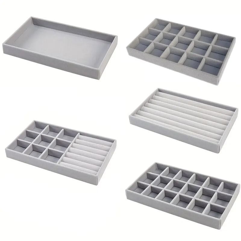 Velvet Jewelry Display Tray