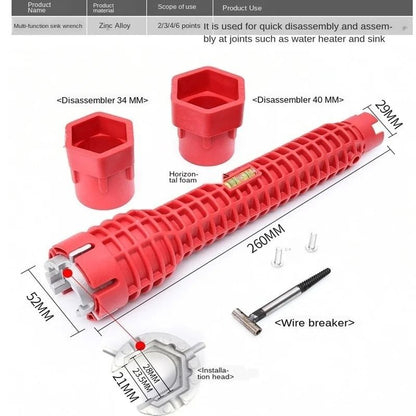 MultiFunctional Sink Wrench Tool 7