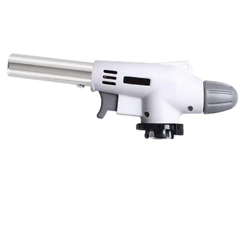Gas WeldingBurner Torch Flame Gun AutoIgnition Butane Blow For BBQ Camping Cooking 3