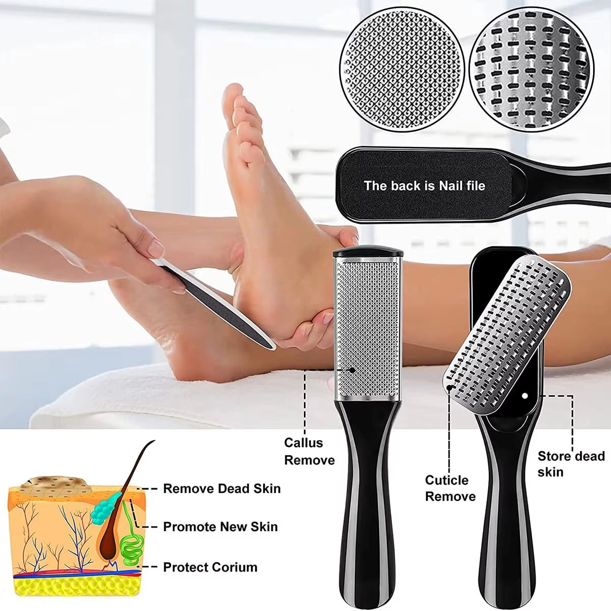 Ultimate FootSpa 10in1 Professional Pedicure Set  Stainless Steel Foot Care Kit 4
