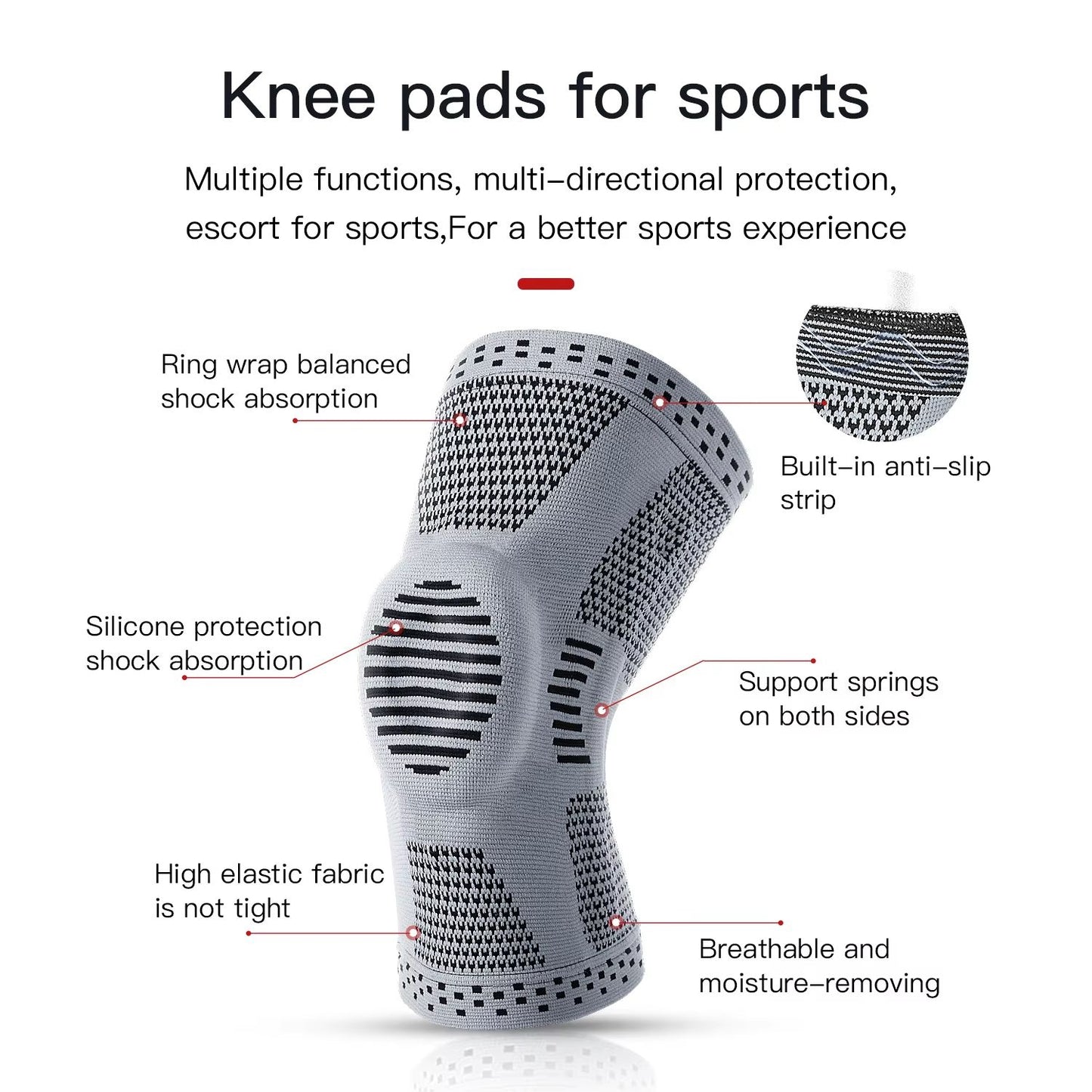 ProStabil Adjustable Orthopedic Knee Pad  Brace Support 2