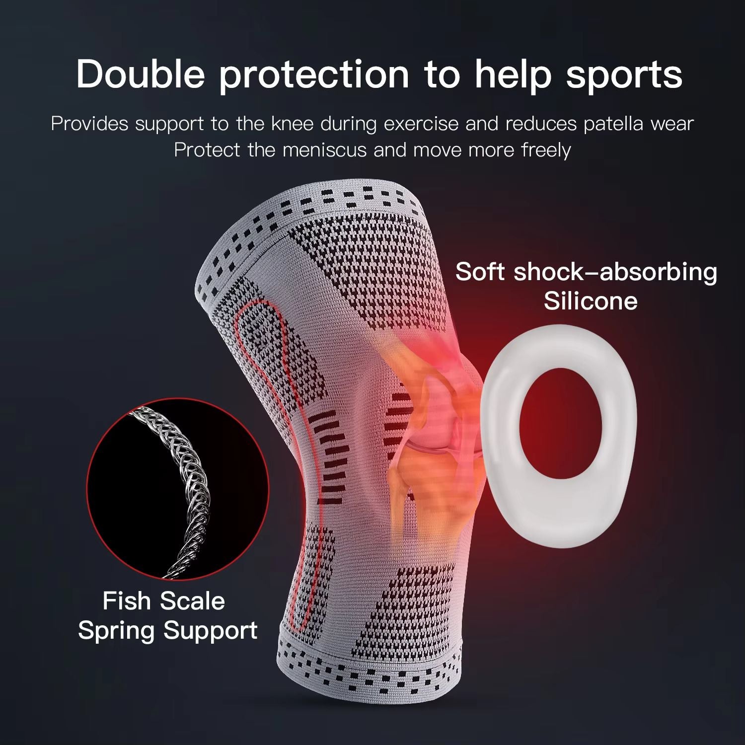 ProStabil Adjustable Orthopedic Knee Pad  Brace Support 3