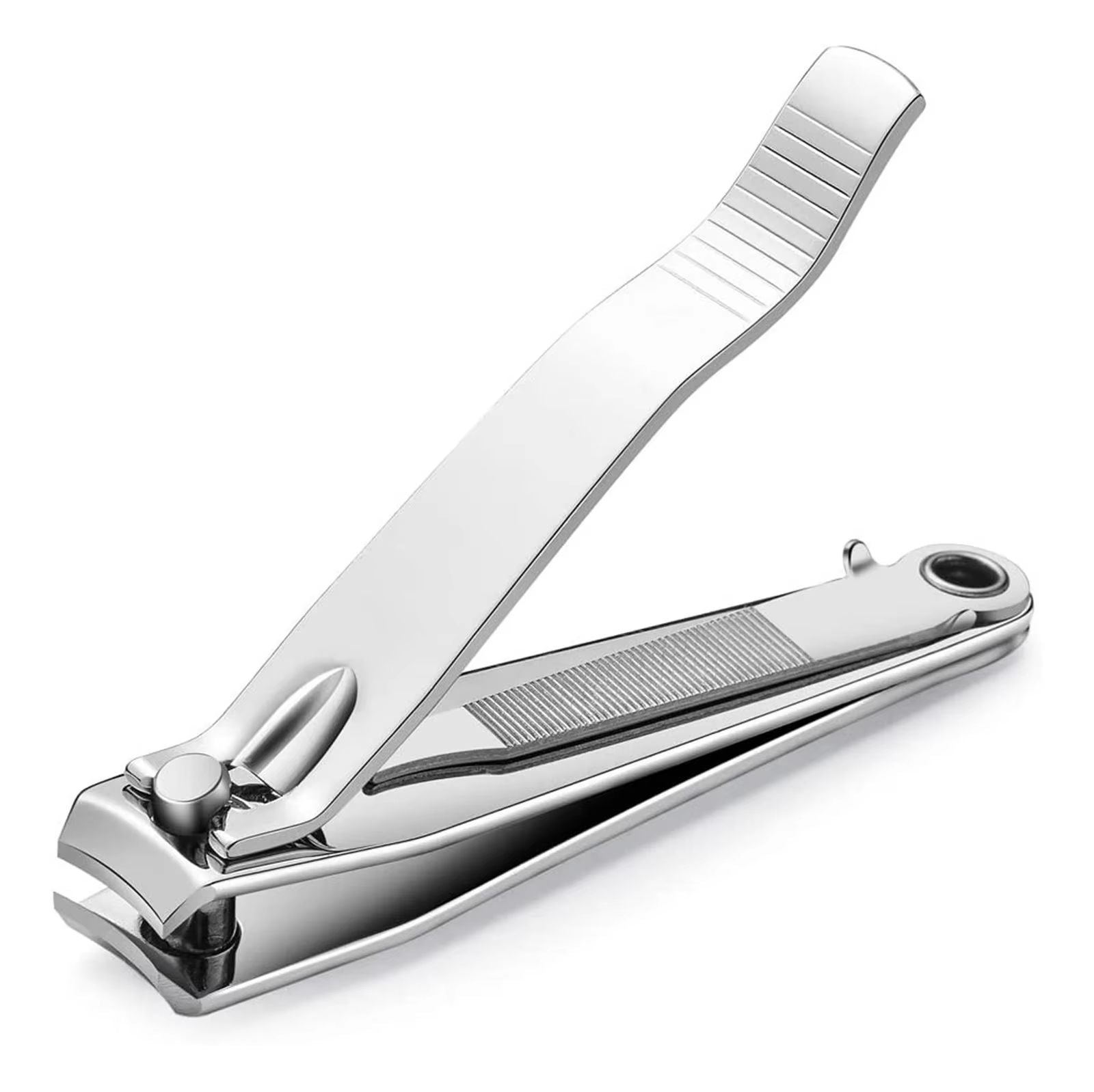 PrecisionEdge Premium Stainless Steel Nail Clipper Set With BuiltIn Nail File 2Piece 7