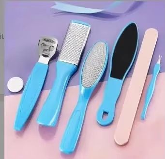 SmoothStep 8in1 Professional Pedicure Set  Stainless Steel Foot Care Kit For Dead Skin  Callus Remo 6
