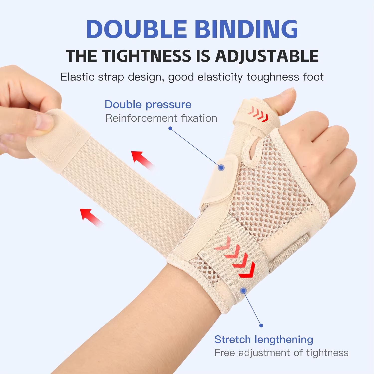 FlexGuard Universal Wrist  Thumb Splint Support Brace 3