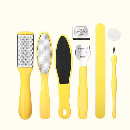 SmoothStride 8Piece Foot Octopus  FishEye Exfoliating Heel Sharpener Set 7