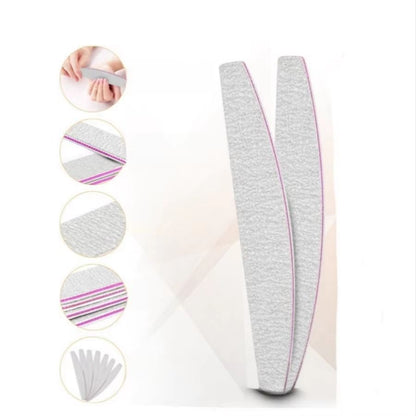 ProStyle DoubleSided Nail Files 100180 Grit  Reusable Manicure Set 4