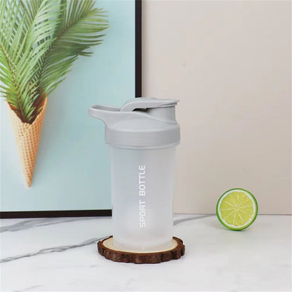 FitMix 10oz Portable Protein Shaker Bottle With Scale And LeakProof Lid  Gym Outdoor Fitness Mixing 9