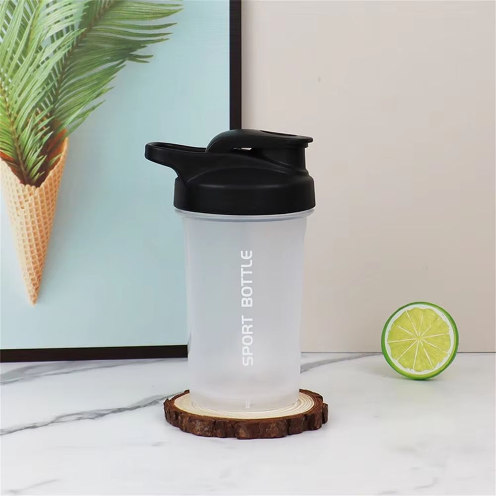 FitMix 10oz Portable Protein Shaker Bottle With Scale And LeakProof Lid  Gym Outdoor Fitness Mixing 4