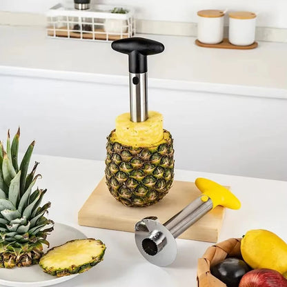 Stainless Steel Pineapple Peeler Corer Slicer Kitchen Gadget 3