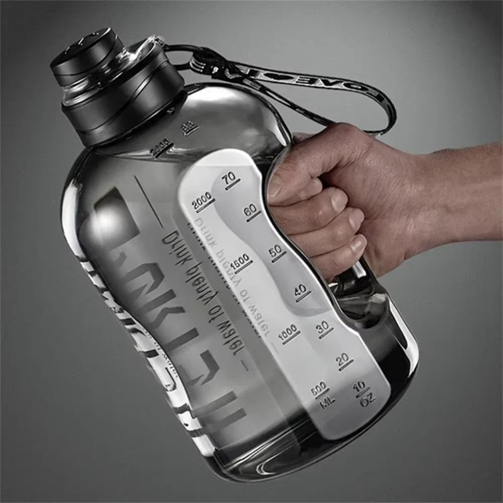 MaxHydrate 57oz  91oz Large Capacity Sports Water Bottle With Straw Portable Gym Outdoor Cycling Cu 1