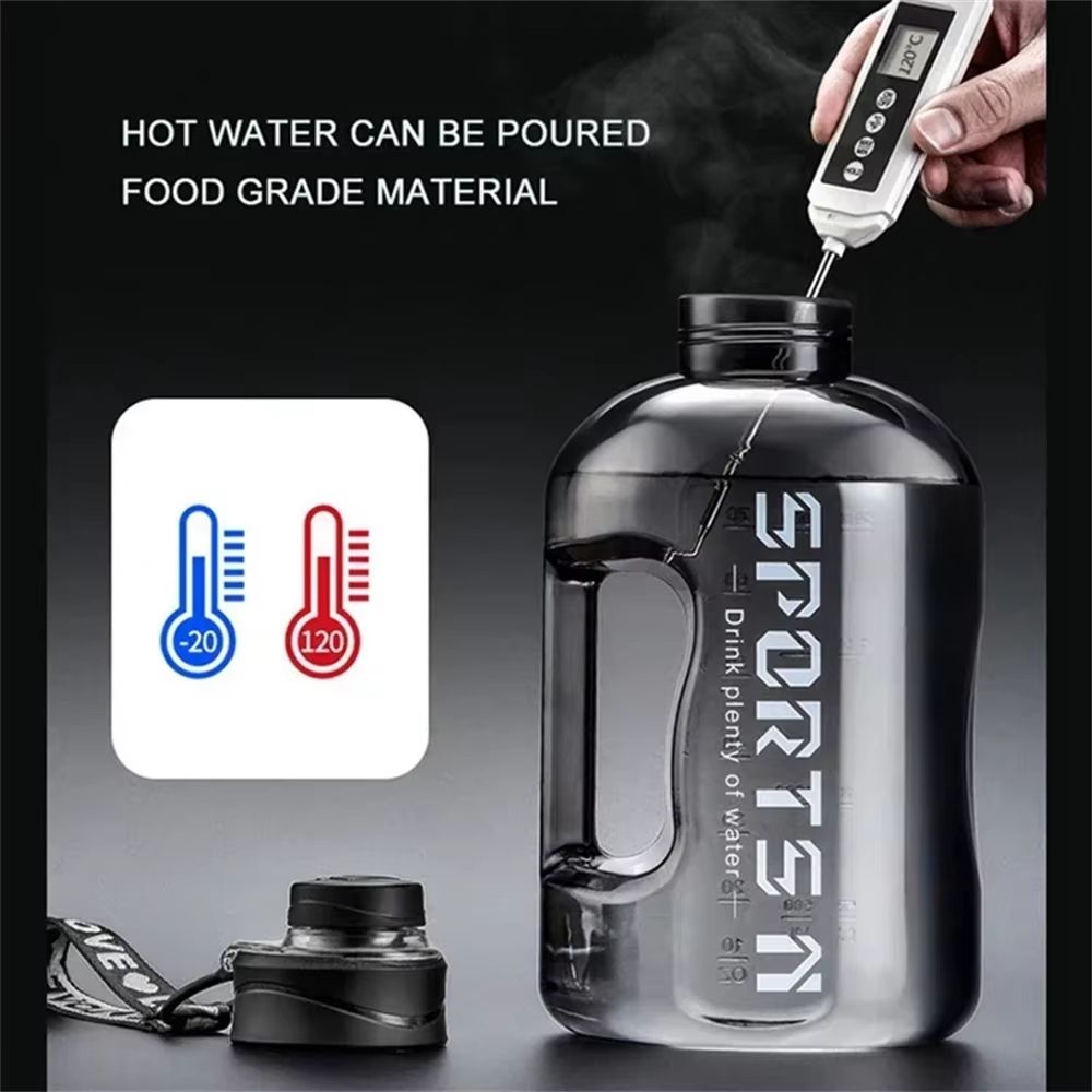 MaxHydrate 57oz  91oz Large Capacity Sports Water Bottle With Straw Portable Gym Outdoor Cycling Cu 4