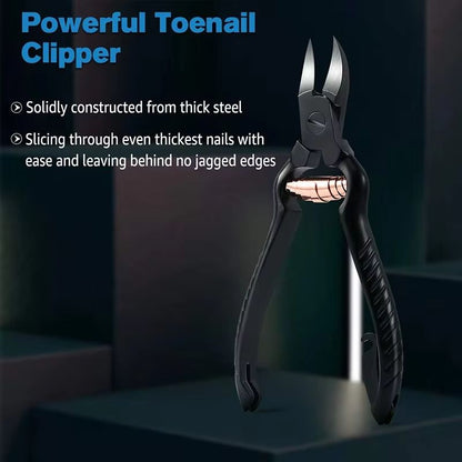 HeavyDuty Black Stainless Steel Toenail Clippers  Ingrown Nail  Podiatry Tool 2
