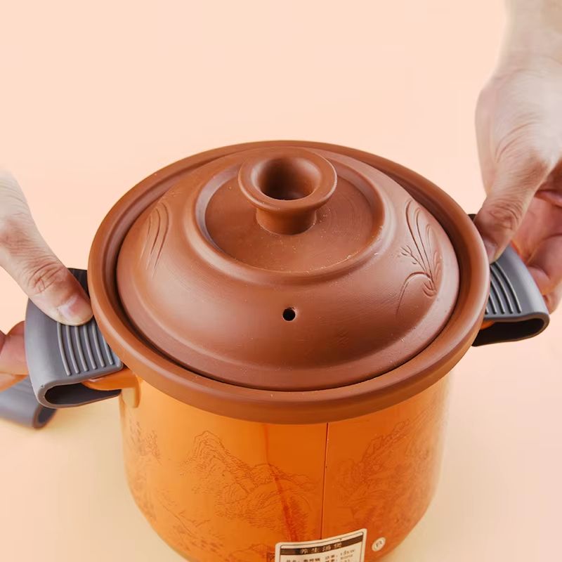 EcoGrip Silicone Pot  Pan Handle Sleeve  HeatInsulation And NonSlip Pad 4