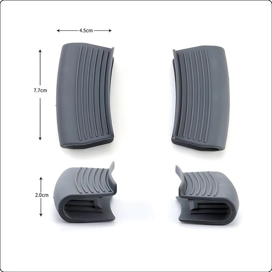 EcoGrip Silicone Pot  Pan Handle Sleeve  HeatInsulation And NonSlip Pad 5