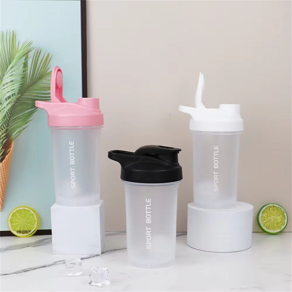HydraMix 10oz Protein Shaker Bottle With Scale And LeakProof Lid  Portable Sport Mixing Cup 2