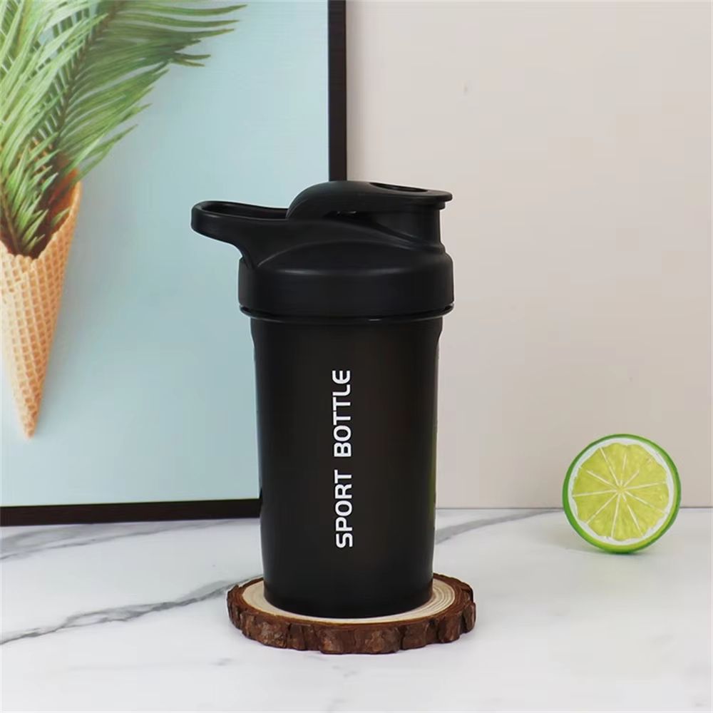 HydraMix 10oz Protein Shaker Bottle With Scale And LeakProof Lid  Portable Sport Mixing Cup 3