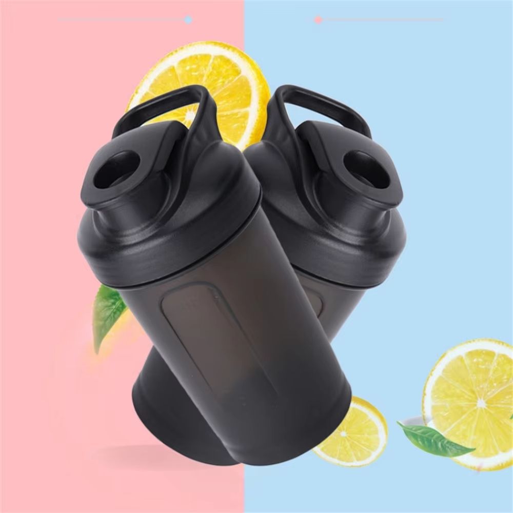 HydraMix 10oz Protein Shaker Bottle With Scale And LeakProof Lid  Portable Sport Mixing Cup 4