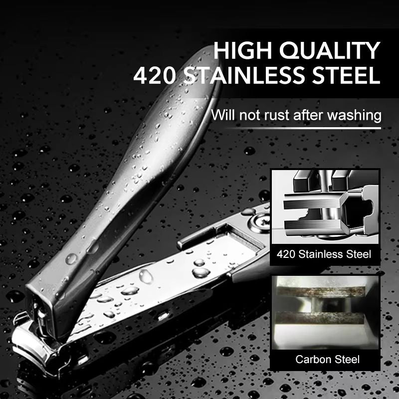 Stainless Steel Nail Clippers With Sharp Curved Blades  Professional Manicure Tool For Fingers  Toe 2