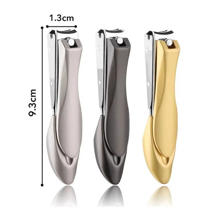 Stainless Steel Nail Clippers With Sharp Curved Blades  Professional Manicure Tool For Fingers  Toe 5