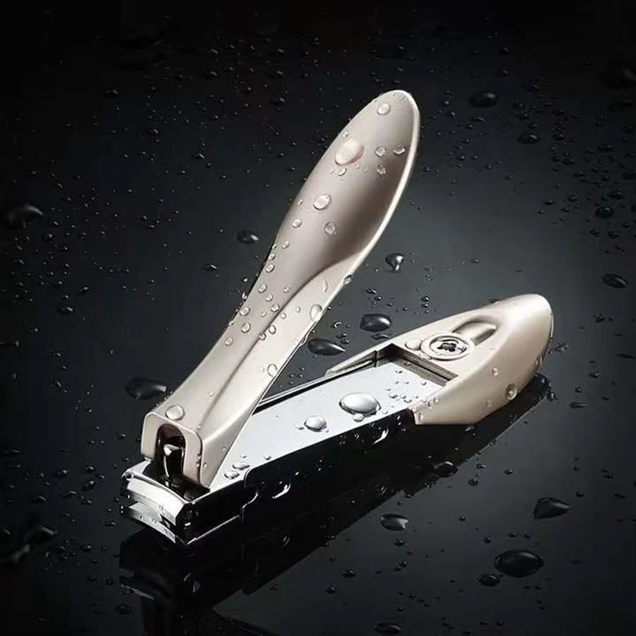 Stainless Steel Nail Clippers With Sharp Curved Blades  Professional Manicure Tool For Fingers  Toe 8