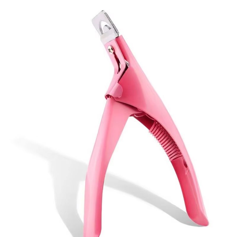 Professional UShape Acrylic Nail Tip Clipper  Precise False Nail Cutter For Salon Results 6