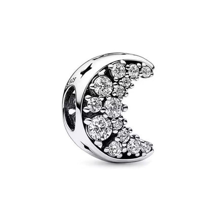 2025 New S925 Silver Spring Ball Bear Cross Pendant For Bracelets 21