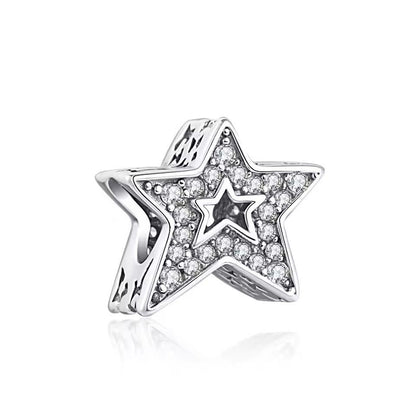 2025 New S925 Silver Spring Ball Bear Cross Pendant For Bracelets 29
