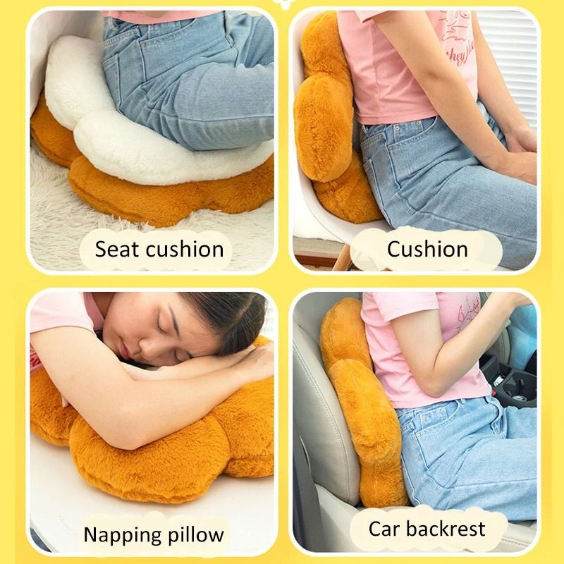 Round Flower Chair Cushion 1