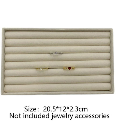 Velvet Ring Display Tray 10