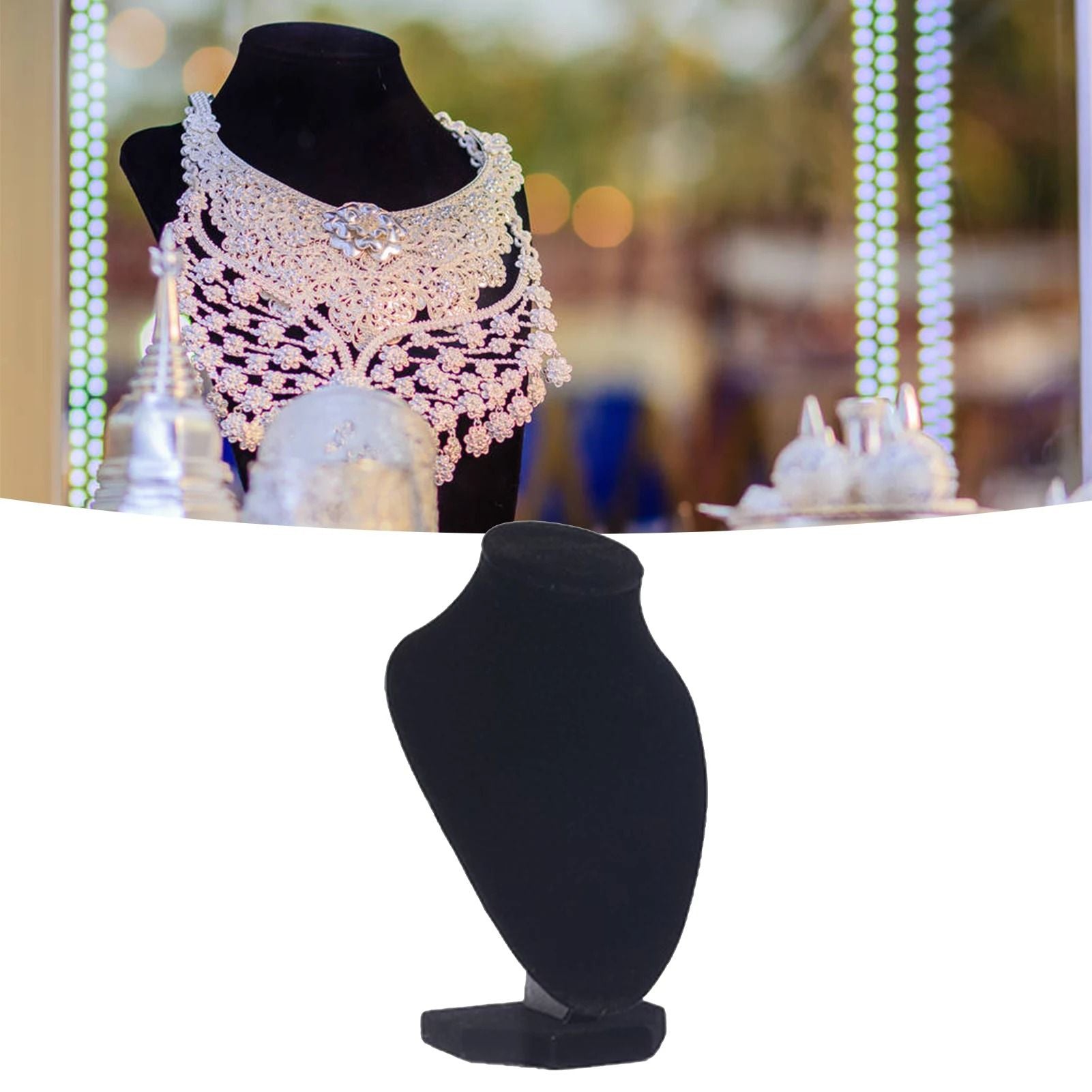 Necklace Display Mannequin Bust 1