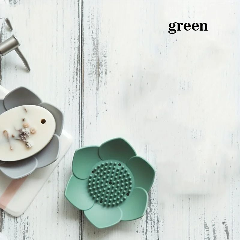 Lotus Silicone Soap Holder 7