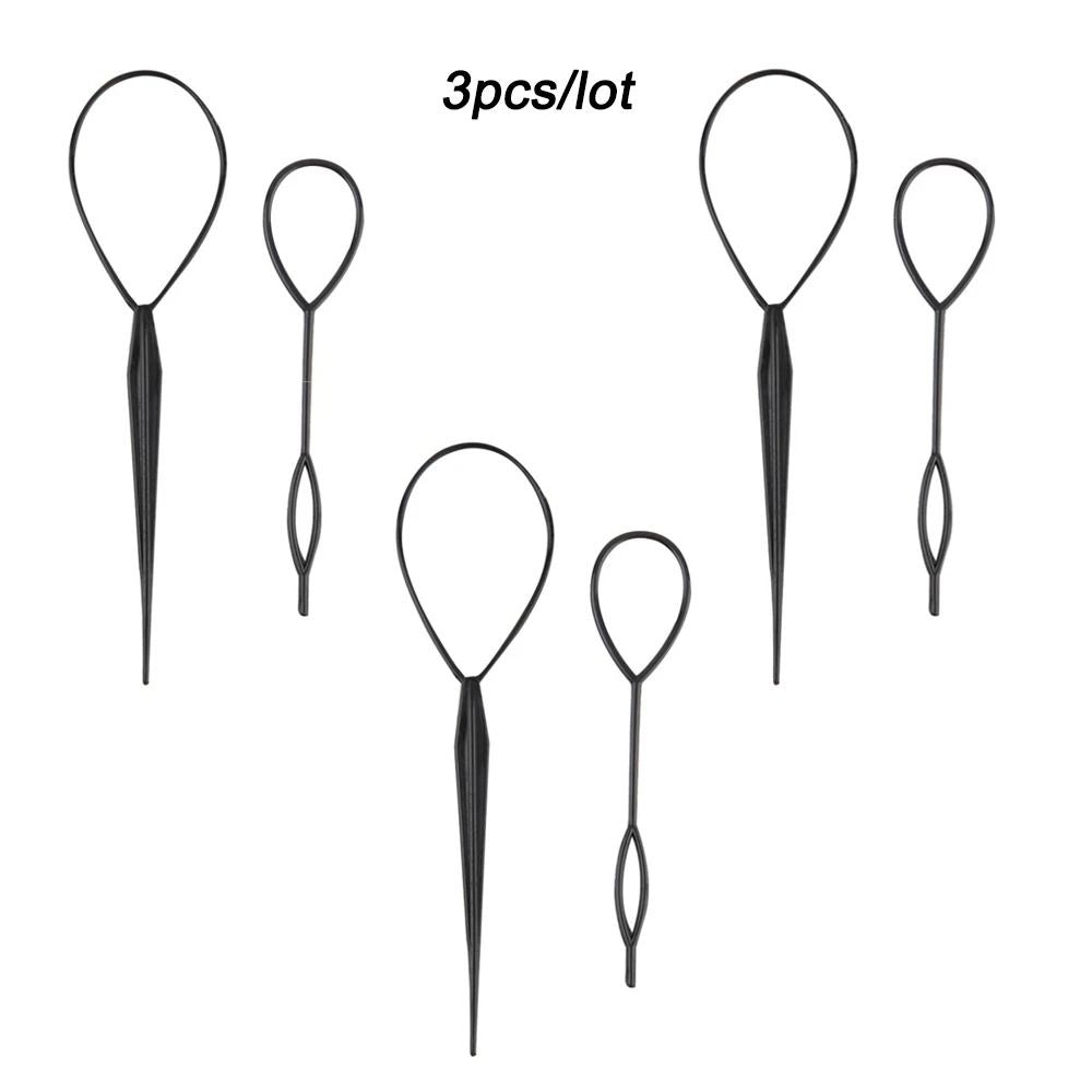 Ponytail Styling Loop Tool Set 4