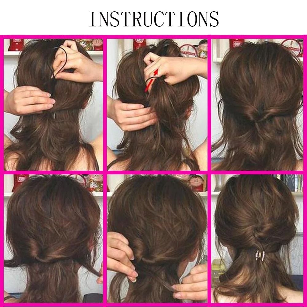 Ponytail Styling Loop Tool Set 6