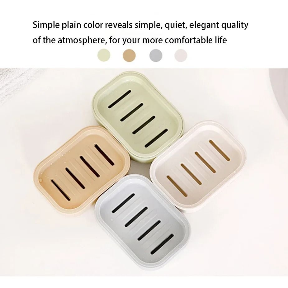 Double Layer Soap Dish With Lid 5