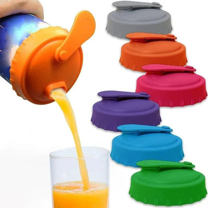 Reusable Silicone Soda Can Lid
