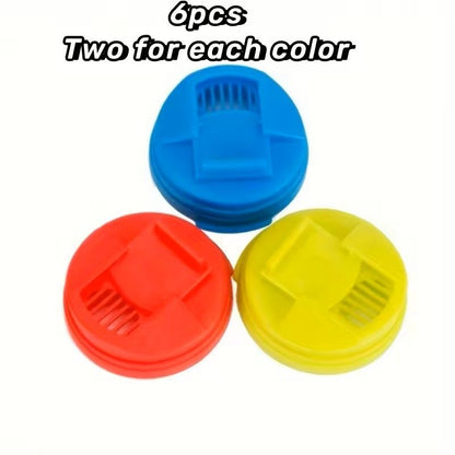 Reusable Beverage Can Cover Sealing Lids For Soda Cola  3 Or 6 Pcs Leakproof Drinkware Accessories 8