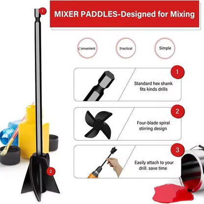 Epoxy Mixer Drill Attachment 4