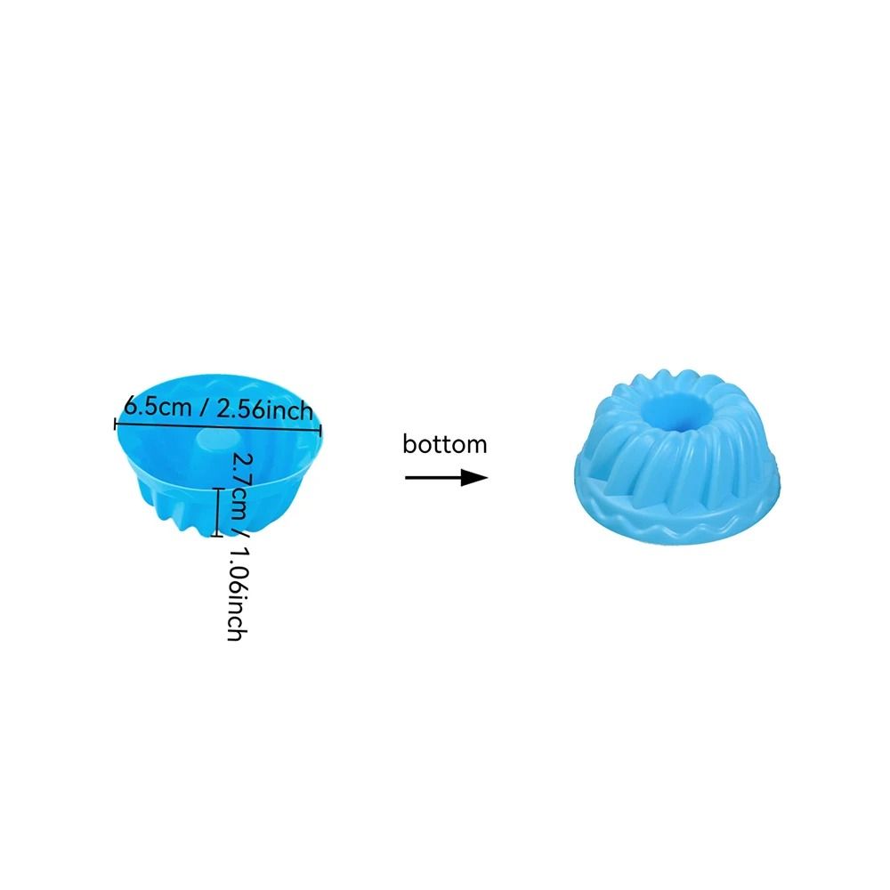 Silicone Muffin Cup Set 12 Pack 4