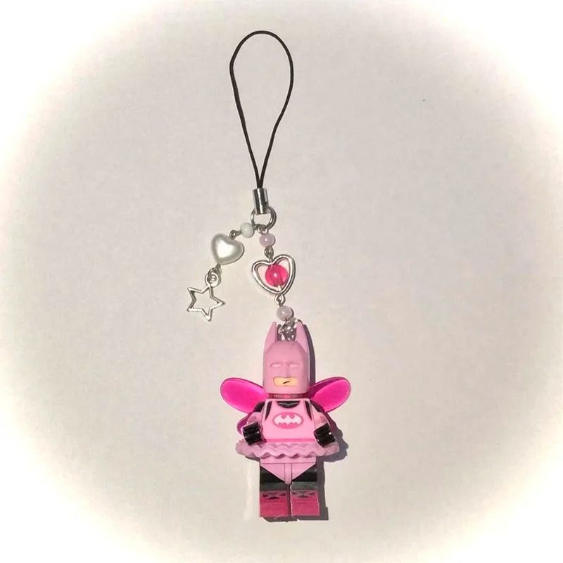 3D Fairy Bat Pendant Keychain 14