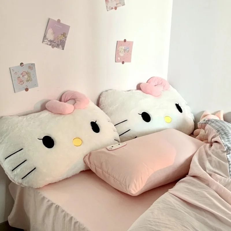 Large Cat Back Cushion Plush Pillow 1