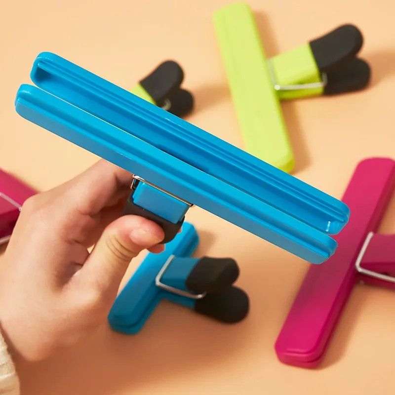 Heavy Duty Multipurpose Bag Clips For Kitchen Food Storage  Snack  Bread Bag Sealing Organizers Set 2