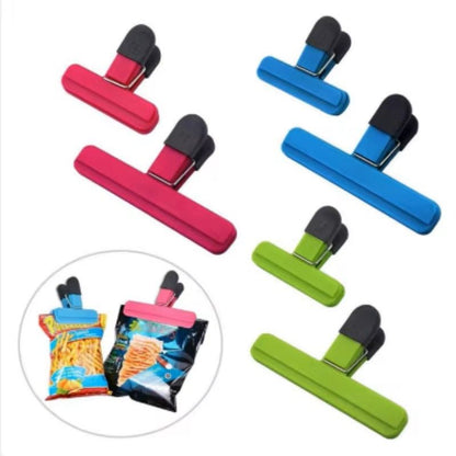 Heavy Duty Multipurpose Bag Clips For Kitchen Food Storage  Snack  Bread Bag Sealing Organizers Set 11