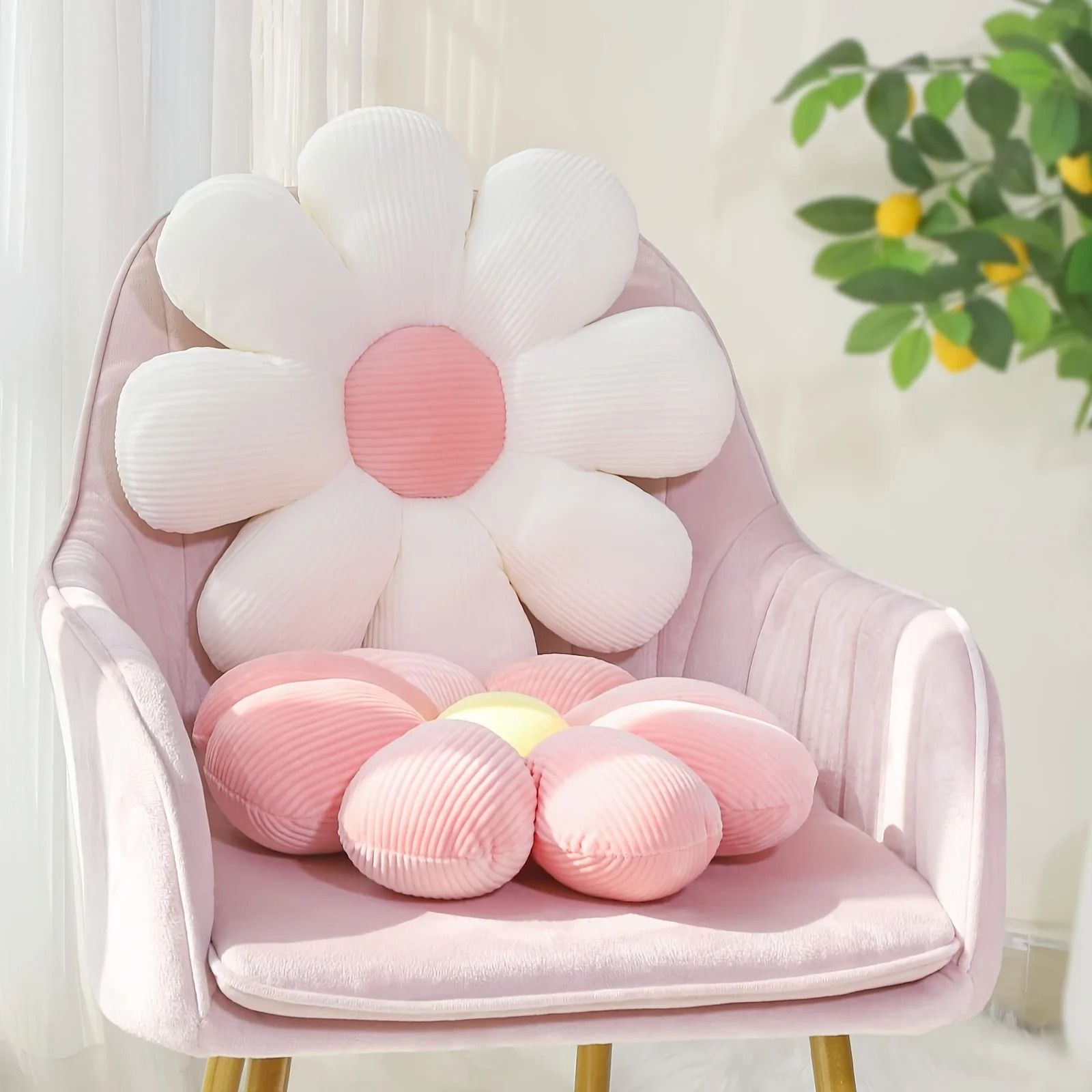 Sunflower Plush Cushion