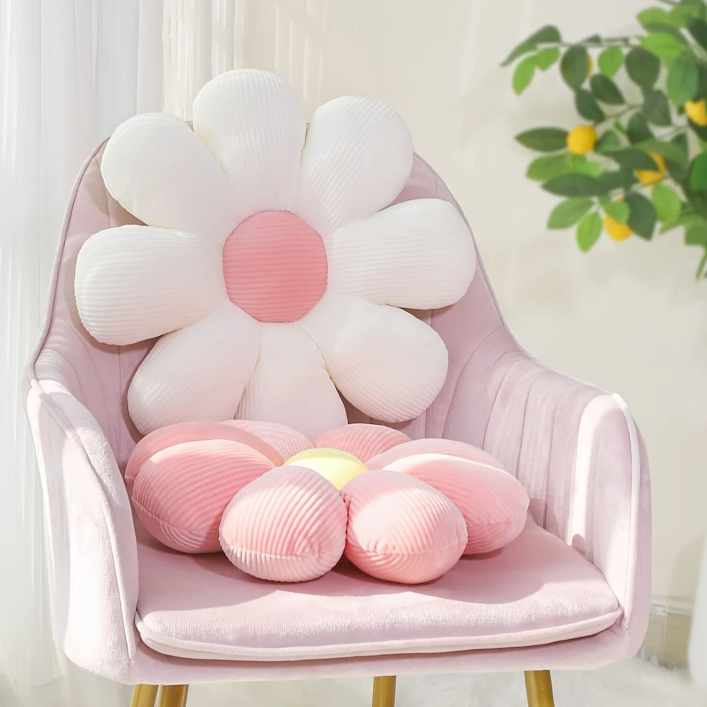 Sunflower Plush Cushion 1
