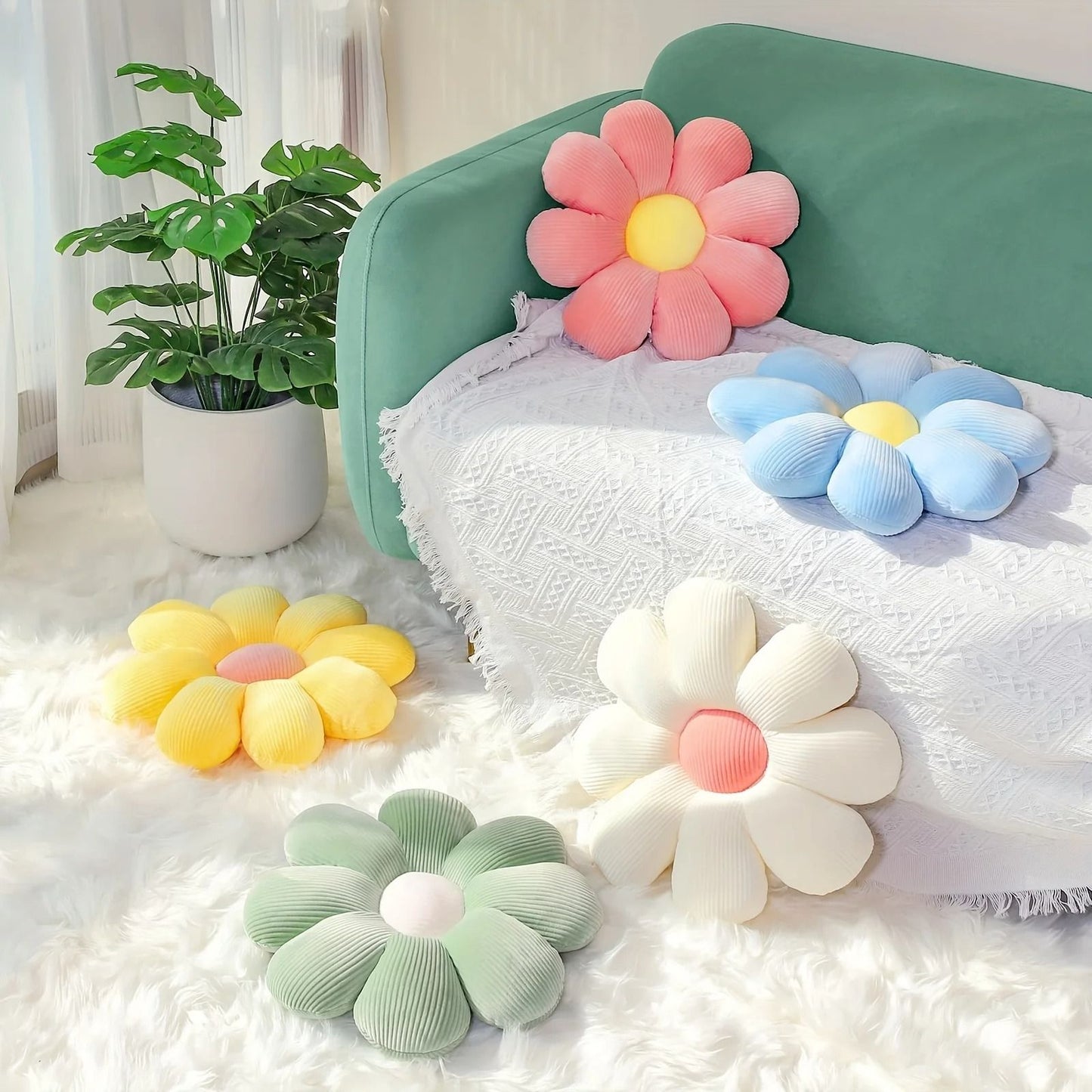 Sunflower Plush Cushion 2