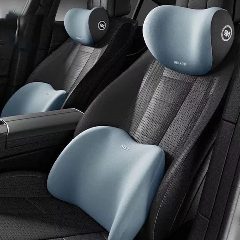 Car Neck Headrest Pillow For Comfortable Travel Support 5