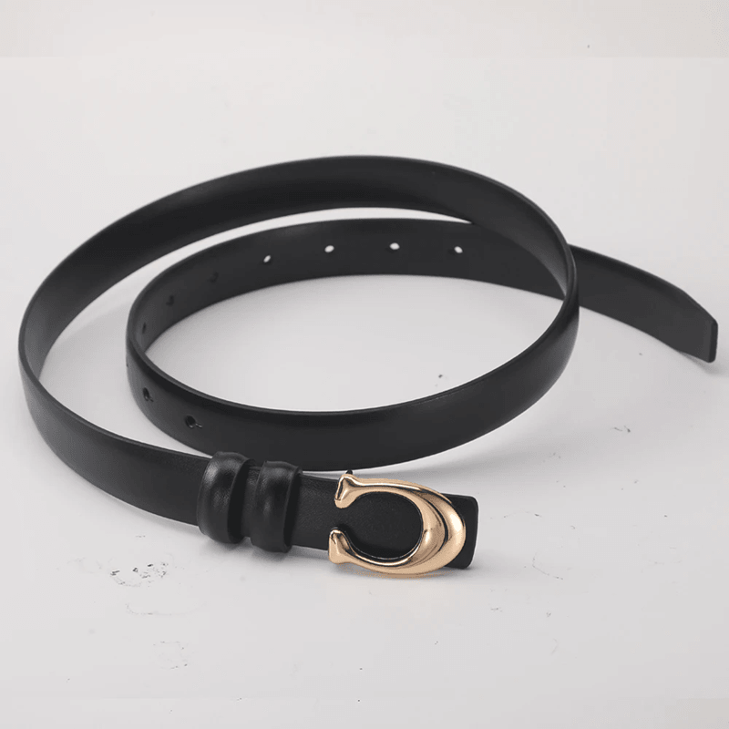 EleganceForm Reversible Womens Fashion Belt With C Buckle 1