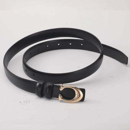 EleganceForm Reversible Womens Fashion Belt With C Buckle 1